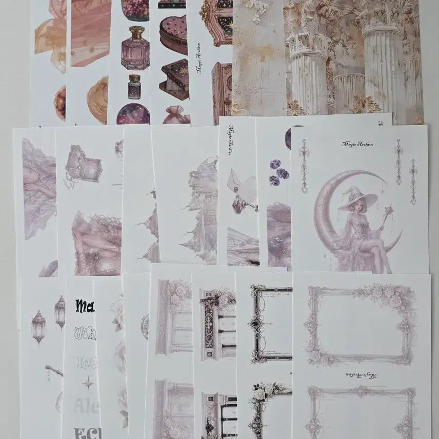 [BUNJANG] Magical Archive Ddakku Ins Set / [마법기록소] 다꾸 인스 반띵 (장당450원)