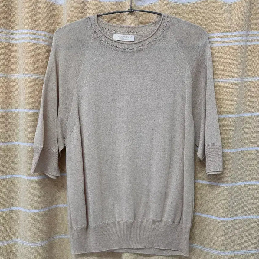[BUNJANG] INLAYMENT Knit Beige / INLAYMENT 니트 베이지