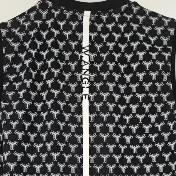 [BUNJANG] W.ANGLE Sleeveless Full-Zip Vest Golf Top / 와이드앵글 뒷포인트 새것같음 집업 민소매 나시 골프티 골프웨어