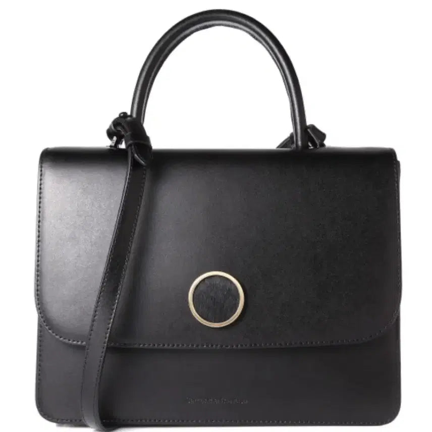 [BUNJANG] Samantha Thavasa Black Tote Bag with Detachable Strap / 사만사타바사 가방