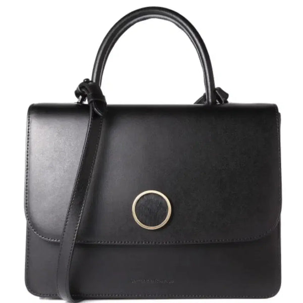 [BUNJANG] Samantha Thavasa Black Tote Bag with Detachable Strap / 사만사타바사 가방
