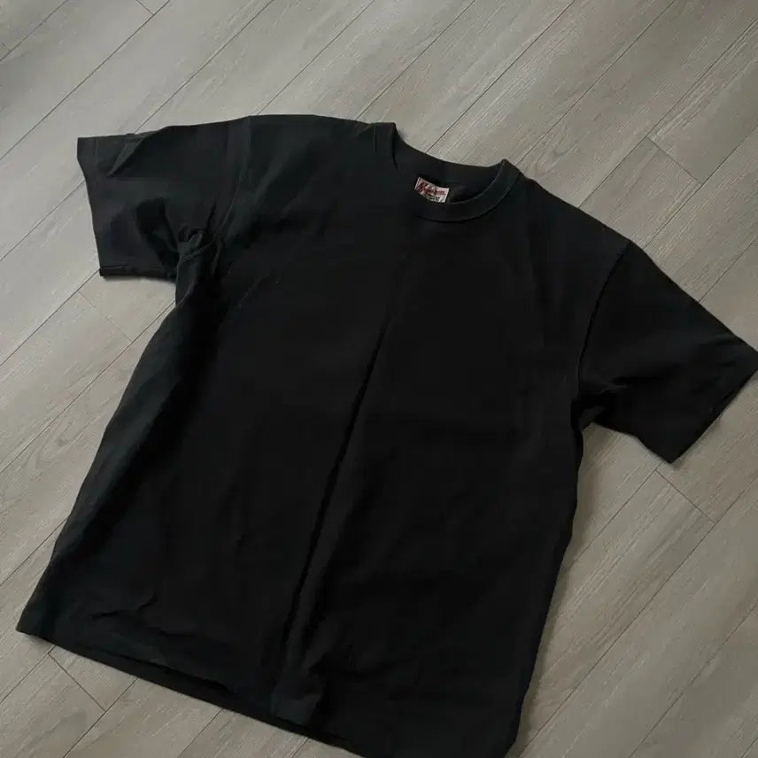 [BUNJANG] Bronson Tompkins Loopwheel Tubular T-Shirt Vintage Black 2XL / 브론슨 톰킨스 루프휠 튜블러 티셔츠 빈티지 블랙 2XL
