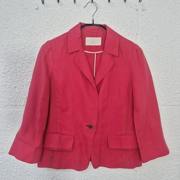[BUNJANG] KUHO Pink Jacket / 올드 구호KUHO 핑크 마 자켓