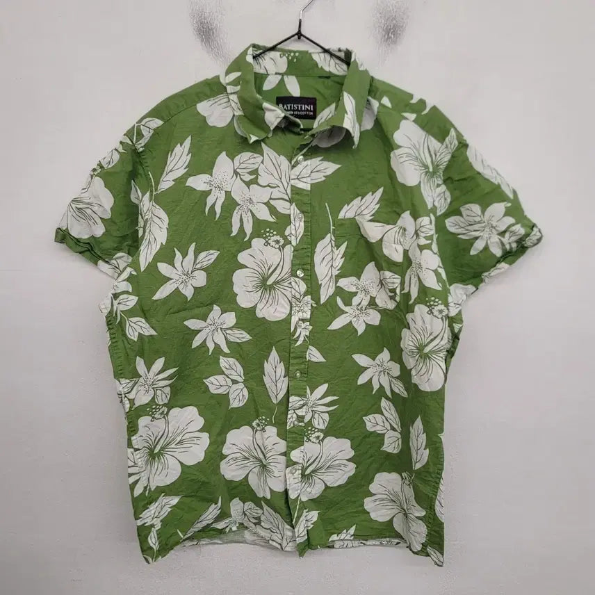 [BUNJANG] BATISTINI Hawaiian Shirt XXL / [110/XXL] BATISTINI 하와이안 셔츠 / USA