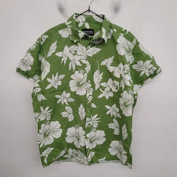 [BUNJANG] BATISTINI Hawaiian Shirt XXL / [110/XXL] BATISTINI 하와이안 셔츠 / USA