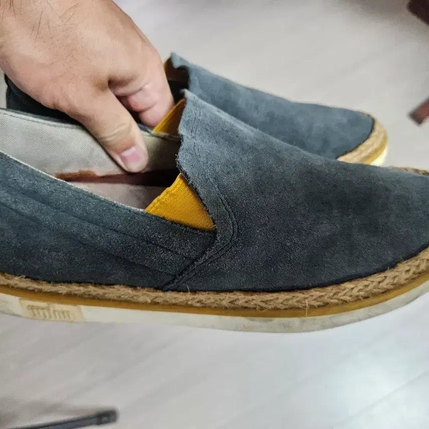 [BUNJANG] Fitflop Suede Slip-on Shoes Navy / 핏플랍 스웨이드 슬립온 슈즈 남색