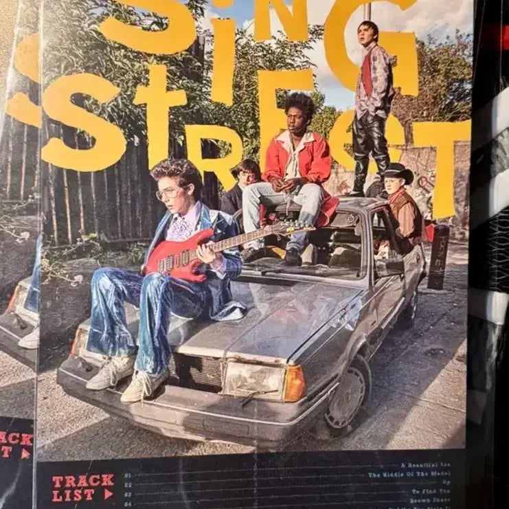 [BUNJANG] Once (TWICE) Sing Street Tracklist Poster Sealed / 싱스트리트 트랙리스트 포스트 미개봉