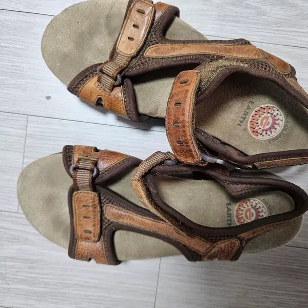 [BUNJANG] Earth Sandals Brown Women's Size 240 / 어스 샌들 브라운 여성용 240 사이즈
