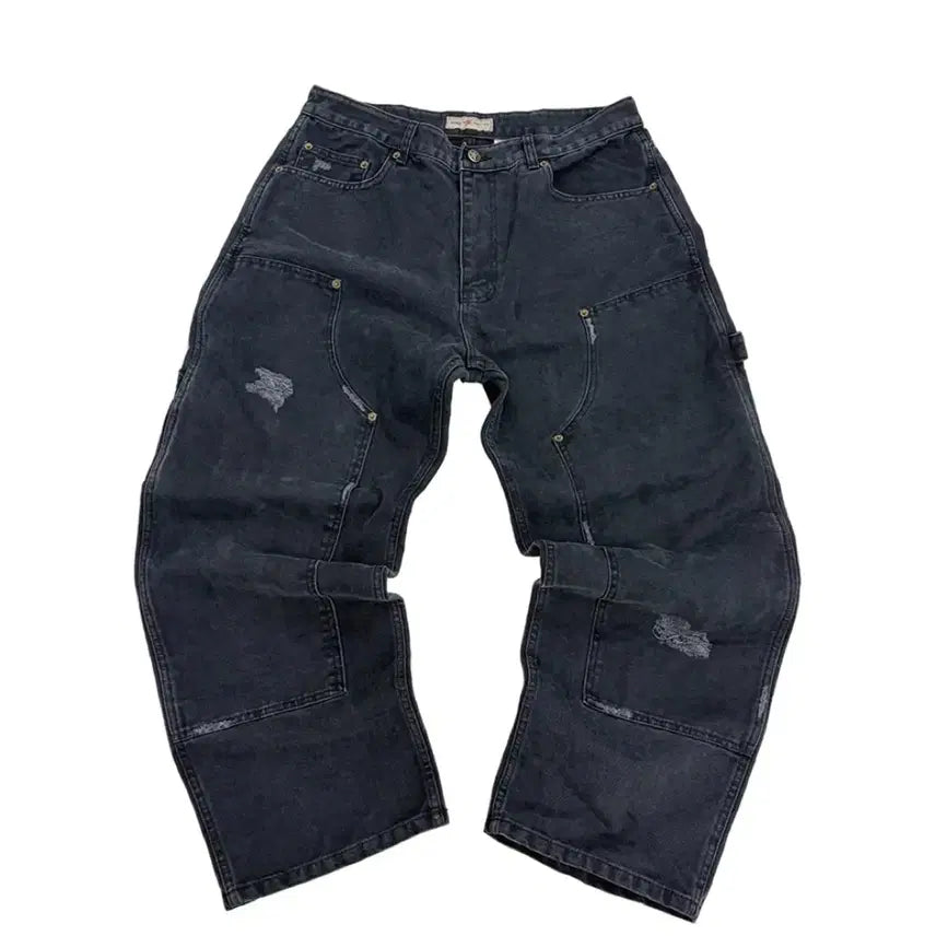 [BUNJANG] Aoiro x TRSC VTG Double Knee Pants Old Navy / [3] 아오이로 x TRSC VTG 더블니 팬츠 올드 네이비