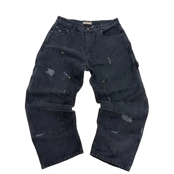 [BUNJANG] Aoiro x TRSC VTG Double Knee Pants Old Navy / [3] 아오이로 x TRSC VTG 더블니 팬츠 올드 네이비