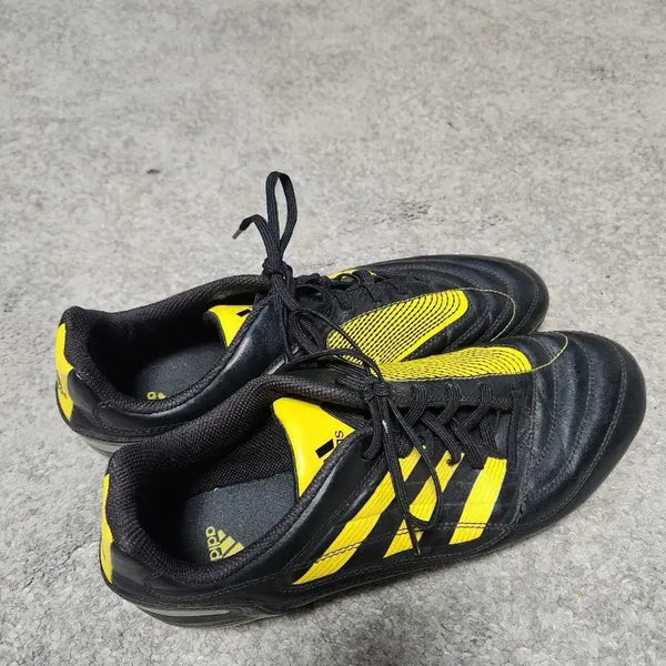 [BUNJANG] Adidas Football Boots Black and Yellow Size 280 / 아디다스 축구화 블랙 앤 옐로우-280