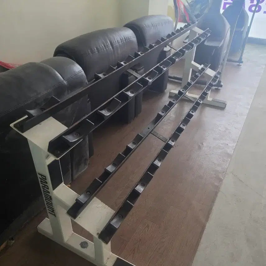 [BUNJANG] Paramount 2-Tier Dumbbell Rack & Rogue Dead Blocks / 클래식 덤벨랙 & 데드블럭