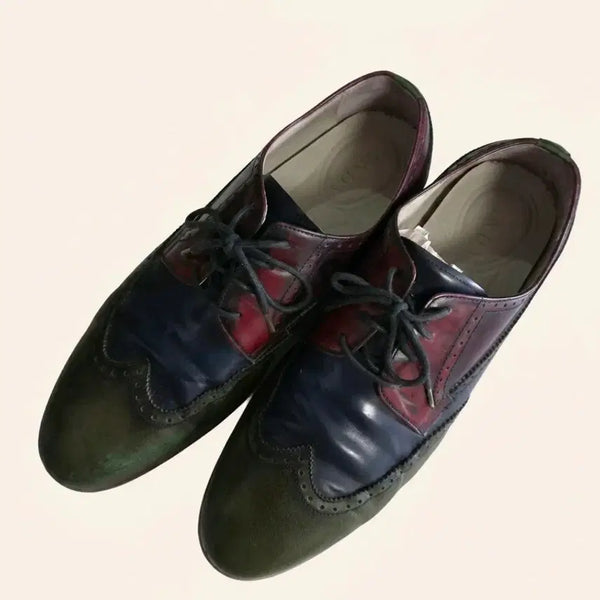 [BUNJANG] Tandy Handmade Wingtip Oxford Leather Shoes 275-280mm / 탠디 수제화 윙팁 옥스퍼드 레더 슈즈 275~280mm