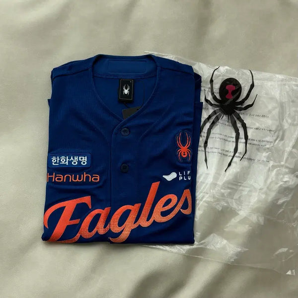 [BUNJANG] Hanwha Eagles 2025 Summer Authentic Jersey / 새상품) 한화이글스 유니폼 썸머 블루 썸니폼 마킹지 2025