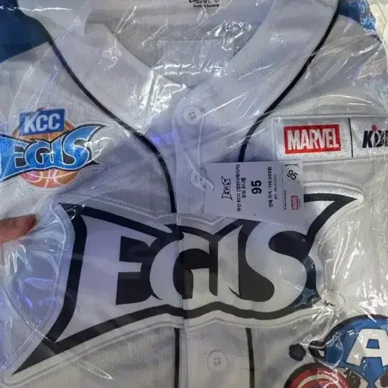 [BUNJANG] KCC EGIS Marvel Collaboration Jersey / KCC EGIS 마블 콜라보 유니폼