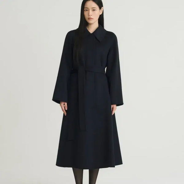 [BUNJANG] Mebi May Coat Blue / 메비 메이 코트 블루늬 거의 새상품