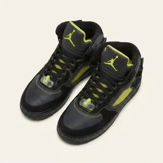 [BUNJANG] Nike Air Jordan Fusion 5 Basketball Shoes / 나이키 에어 조던 퓨전 5 블랙 브라이트 캑터스285