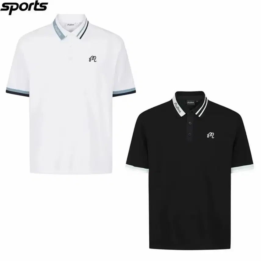 [BUNJANG] Malbon Golf Men's Short Sleeve T-Shirt / 말본골프웨어남성반팔티