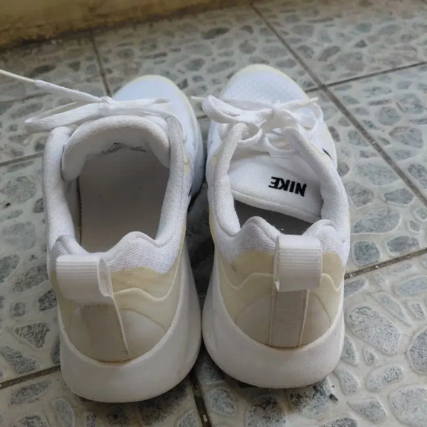 [BUNJANG] Nike Air Max White Sneakers / 나이키 에어맥스 흰색 운동화