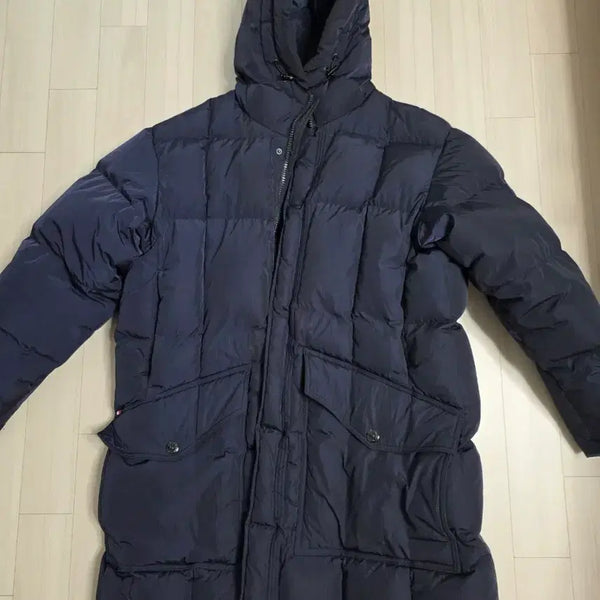 [BUNJANG] Tommy Hilfiger Long Padding Navy XXL / 타미힐피거 롱패딩 네이비 xxl