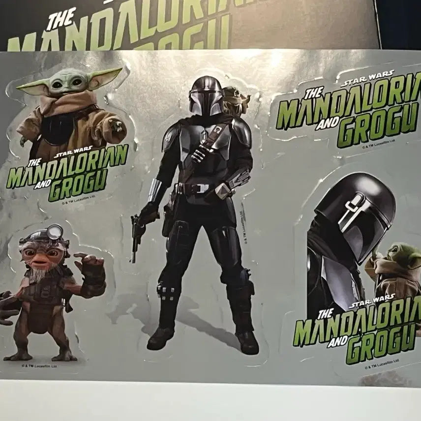 [BUNJANG] The Mandalorian & Grogu Sticker Set (Sealed) / (미개봉) 만달로리안과 그로구 스티커 세트