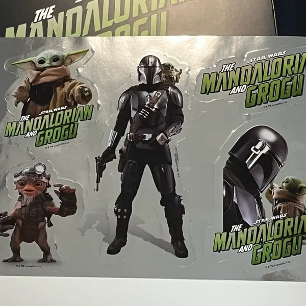 [BUNJANG] The Mandalorian & Grogu Sticker Set (Sealed) / (미개봉) 만달로리안과 그로구 스티커 세트