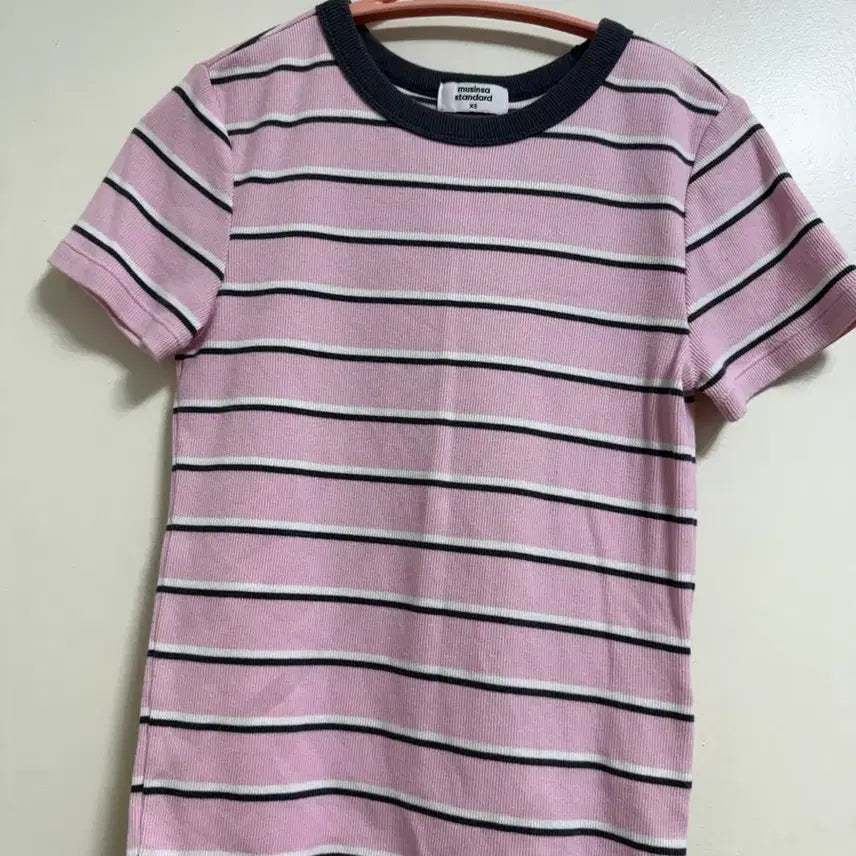 [BUNJANG] Musinsa Standard Striped Short Sleeve T-Shirt XS / 무신사 스탠다드 티셔츠 xs