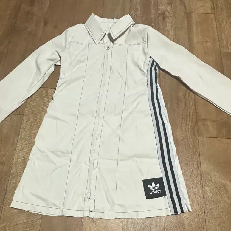 [BUNJANG] Adidas White Shirt Dress Size S / 아디다스 화이트 셔츠 원피스 S