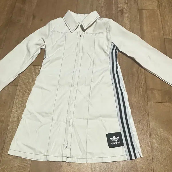[BUNJANG] Adidas White Shirt Dress Size S / 아디다스 화이트 셔츠 원피스 S