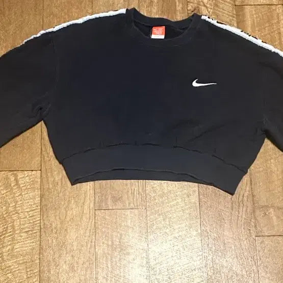[BUNJANG] Nike Cropped Sweatshirt Navy / 나이키 크롭 맨투맨 네이비