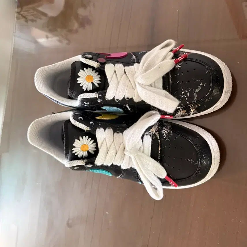 [BUNJANG] Nike x PEACEMINUSONE Air Force 1 Low Para-noise 3.0 Black / 나이키 x 피스마이너스원 에어포스 1 로우 파라노이즈 3.0 블랙 앤 멀