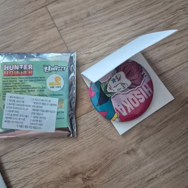 [BUNJANG] Hunter x Hunter Hisoka Can Badge / 헌터x헌터 히소카 캔뱃지 판매