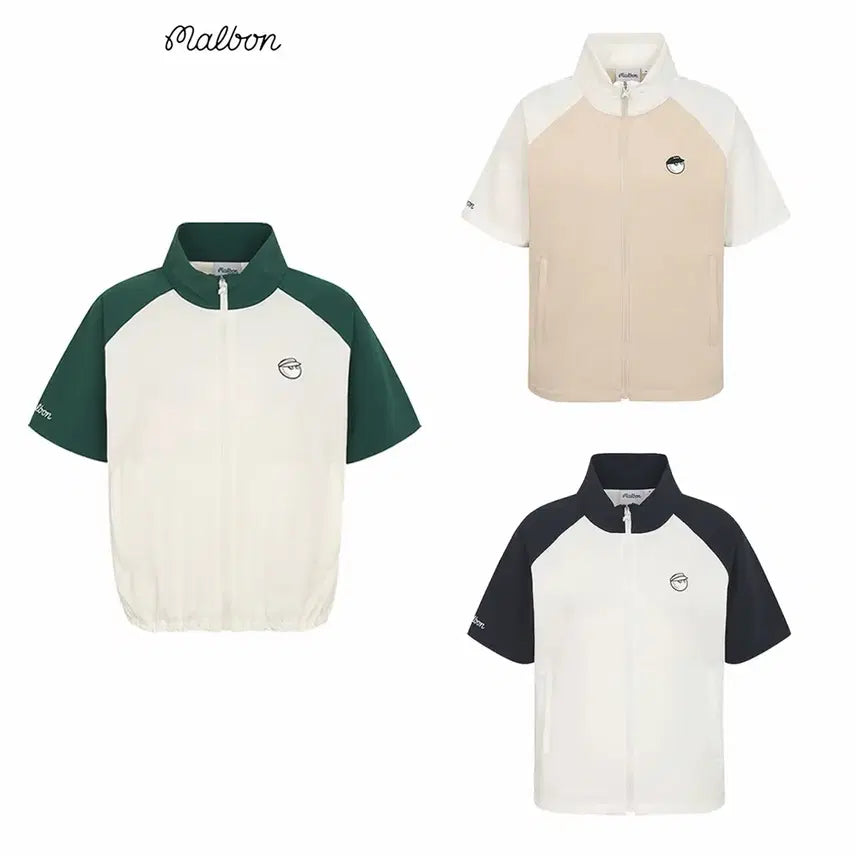 [BUNJANG] Malbon Golf Women's Short Sleeve T-Shirt / 말본골프웨어여성반팔티