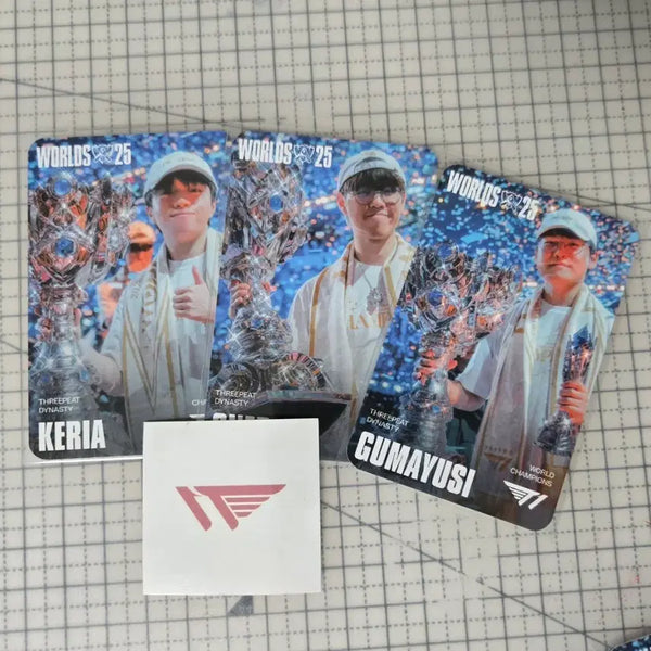 [BUNJANG] MSI Kerria + Gumayusi + Oner Photocard Set / MSI 케리아+구마+오너세트