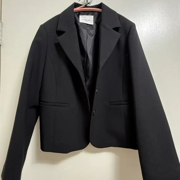 [BUNJANG] Black Short Jacket / 블랙 숏자켓