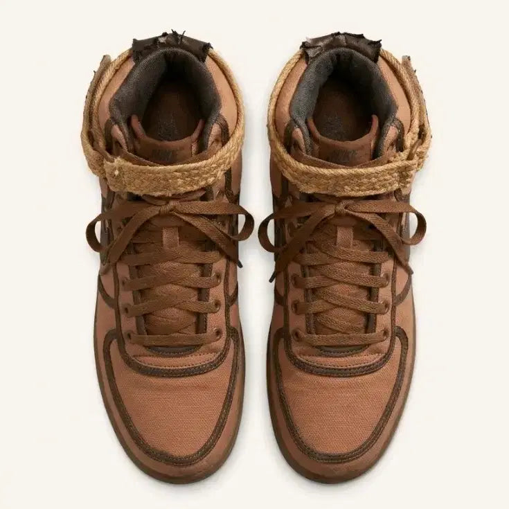 [BUNJANG] Nike Vandal High Canvas Brown Men's Shoes / 나이키 반달 하이 캔버스 브라운 285