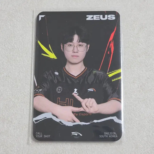 [BUNJANG] HLE Zeus Photocard / 대전 msi 한화생명 hle 제우스 zeus 포토카드