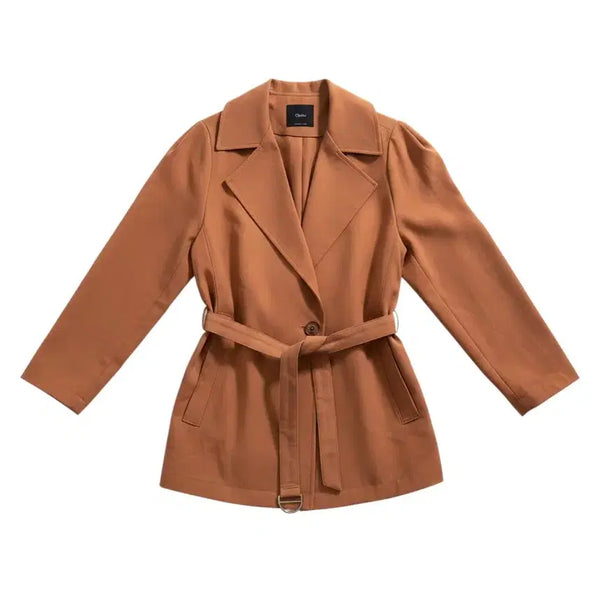 [BUNJANG] Roem Beige Belted Jacket / 여성66/ 로엠 베이지 벨티드 자켓