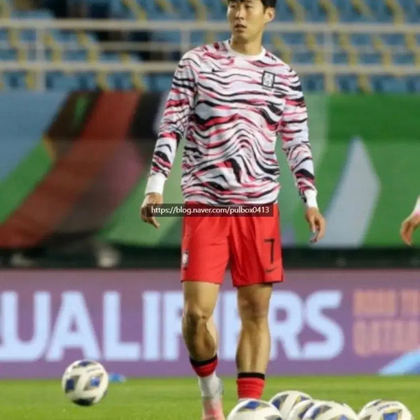 [BUNJANG] National Team 20-22 Long-Sleeve Pre-Match Top XL / 20-22 국대 긴팔 프리매치탑 XL 105