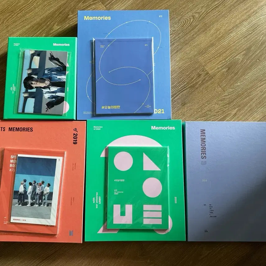 [BUNJANG] BTS Memories of 2018-2021 Bundle Set DVD / 2018~2021메모리즈 일괄판매