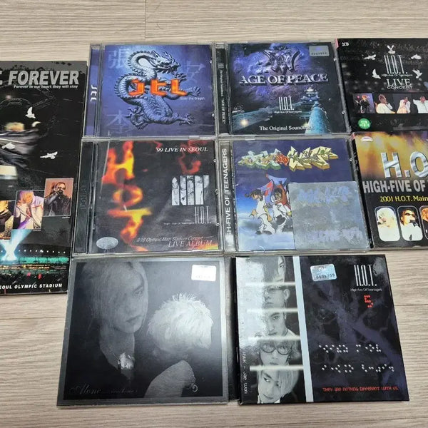 [BUNJANG] H.O.T. Album & DVD Bundle Set / H.O.T. 관련 앨범 DVD CD 일괄 판매