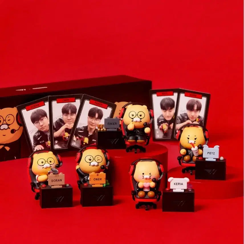 [BUNJANG] Kakao Friends Chunsik Figure Full Set / T1 카카오프렌즈 춘식이 피규어 풀세트