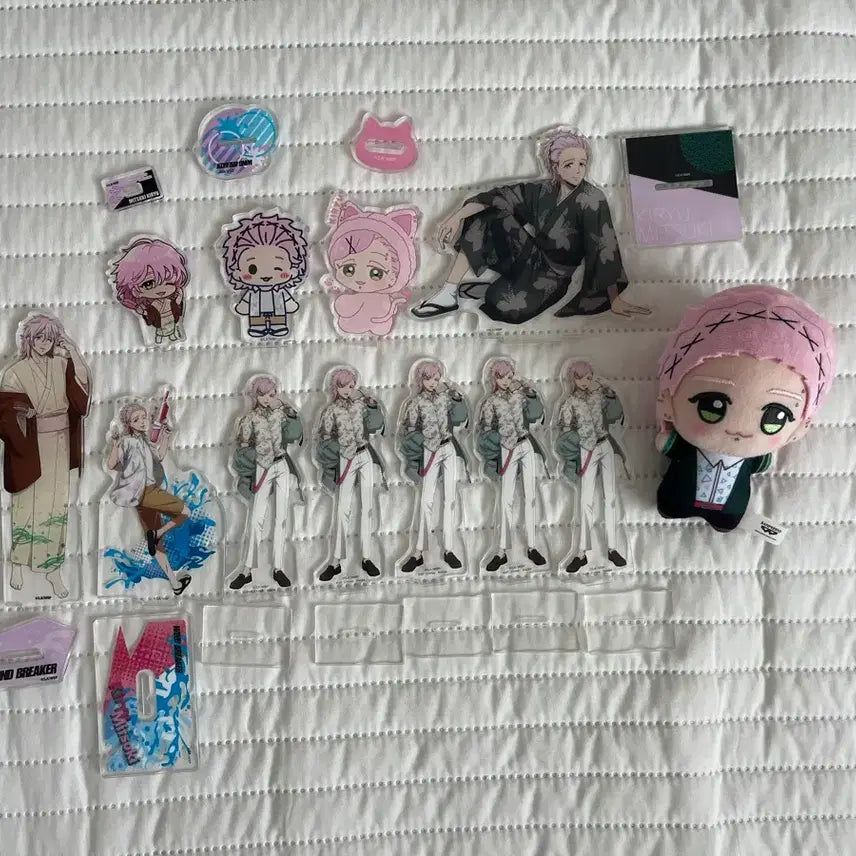 [BUNJANG] Winbre Kiryuu Mitsuki Merchandise Bundle Set / 윈브레 키류 미츠키 굿즈 일괄