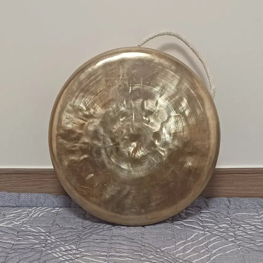 [BUNJANG] Bangjja Jing Gong (Traditional Korean Percussion Instrument) / 방짜징 팝니다 (무속 사물놀이 풍물 국악 장구 꽹과리 징 )