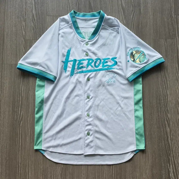 [BUNJANG] Kiwoom Heroes Kim Hye-seong Player Uniform (Size 105) / 키움히어로즈 김혜성 플레이어 유니폼