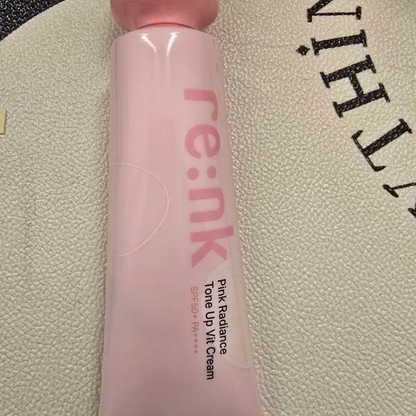 [BUNJANG] Re:NK Pink Tone-Up Vitamin Cream SPF50+ / re:nk 핑크 톤업 비타민 크림 SPF50+