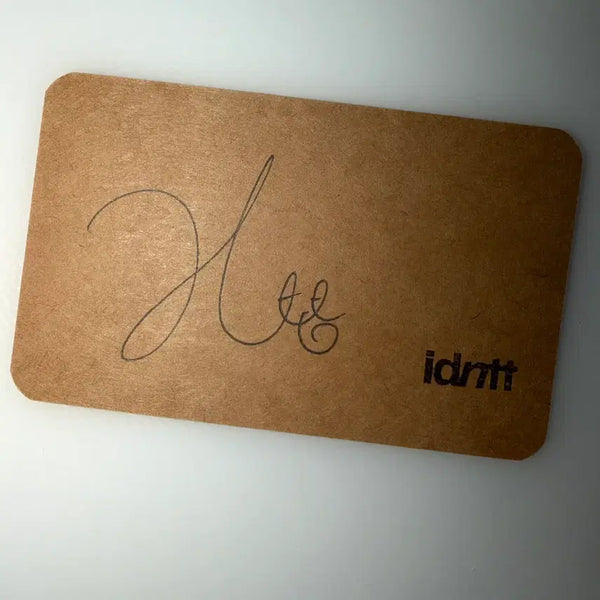[BUNJANG] IDNTT Kim Heejoo Signed Handwritten Letter / 아이덴티티 idntt 친필 싸인 손편지 김희주 역조공 양도