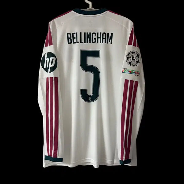 [BUNJANG] Real Madrid 26/27 Bellingham Long Sleeve Home Jersey XL / [국내2XL] 26/27 레알마드리드 홈 긴팔 벨링엄 유니폼