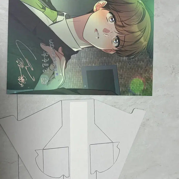 [BUNJANG] Love Story by Malice A5 Illustration Art Card & Postcard Set / 미필적 고의에 의한 연애사 A5 일러스트 색지&엽서
