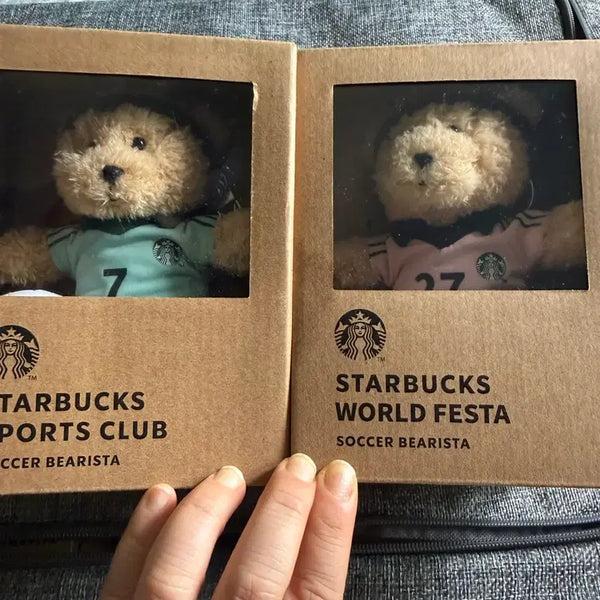 [BUNJANG] Starbucks Football Bearista 2 Types Bundle Set / 스타벅스 축구베어리스타 2종 일괄세트